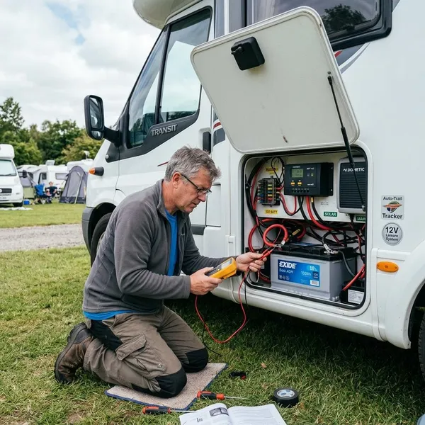 Erste Checks bei einer leeren Bordbatterie