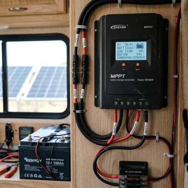 solarladeregler funktion