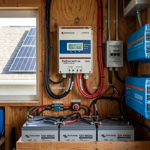 Was ein Solarladeregler macht