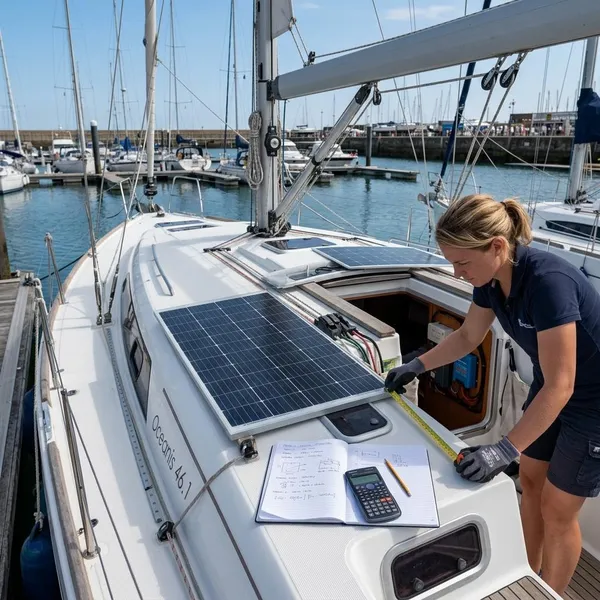 So funktioniert Solarstrom an Bord