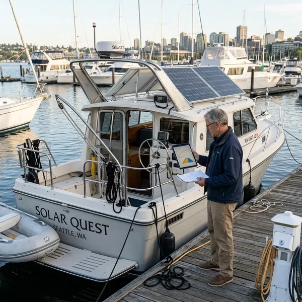 Solarpanel Größe fürs Boot berechnen