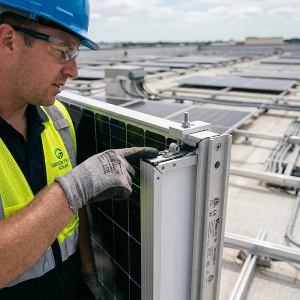 solarpanel erden