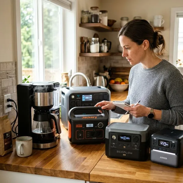 welche powerstation für kaffeemaschine